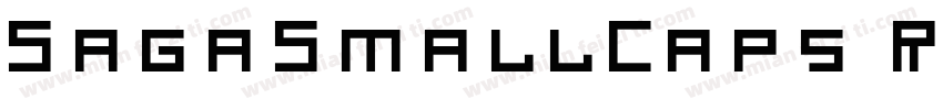 SagaSmallCaps Regular字体转换